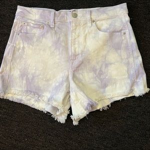 High waisted shorts